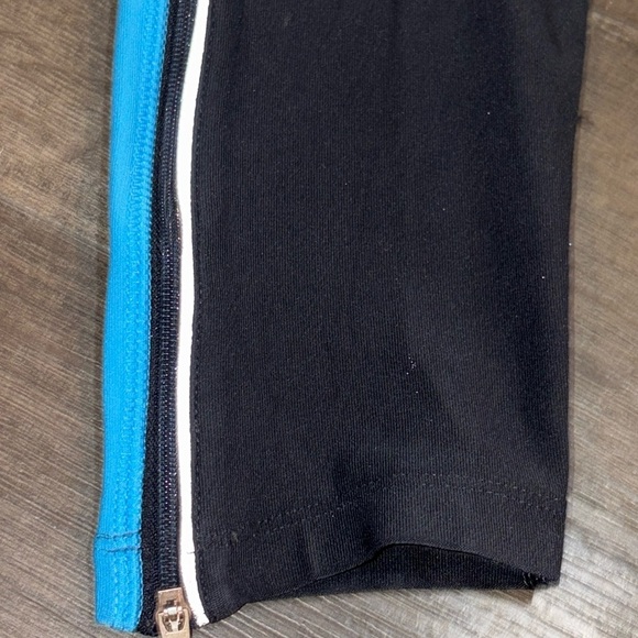 Nike Dri Fit Running Cropped Legging Navy/Blue Size Large - Picture 4 of 15